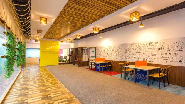 Meeting room at IndiQube HM Vibha, Adugodi