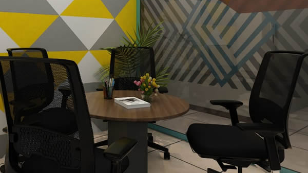 GoOffice 7165 4 Seater Meeting Room
