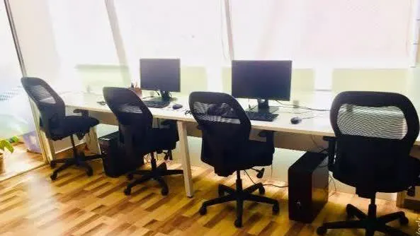 4 Seater Private Cabin  in Benz Circle - The Cowork Spaces | GoOffice 4186