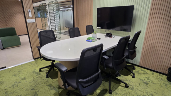 6 Seater Conference Room in Ashok Nagar - Anthill IQ Church Street | GoSpace 21182