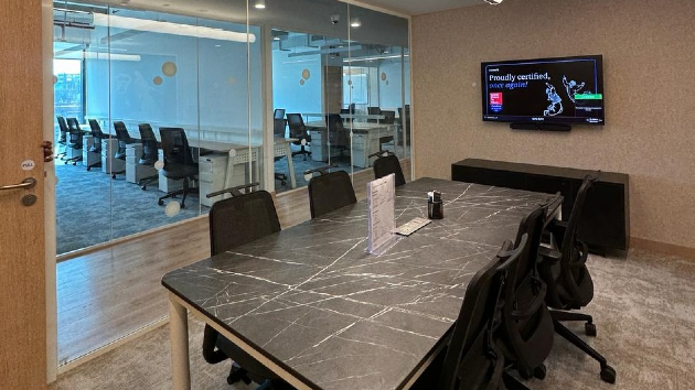 6 Seater Meeting Room in Aerocity - WeWork Bharti Worldmark 6 | GoSpace 8762