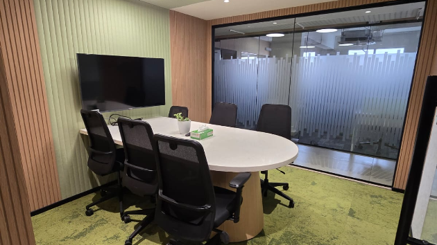 6 Seater Meeting Room in Ashok Nagar - Anthill IQ Church Street | GoSpace 21181