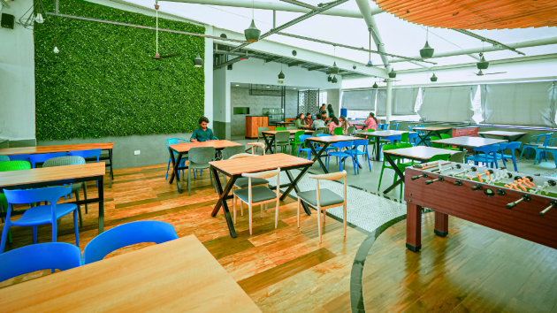 Meeting room at IndIQube Coral, Indiranagar