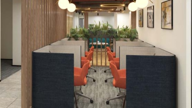 GoOffice 1848 6 Seater Private Cabin