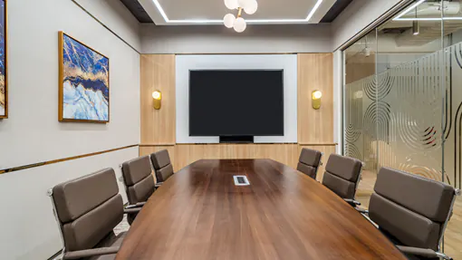 6 Seater Conference Room in Gandhinagar - AWFIS GIFT One Tower | GoSpace 4310