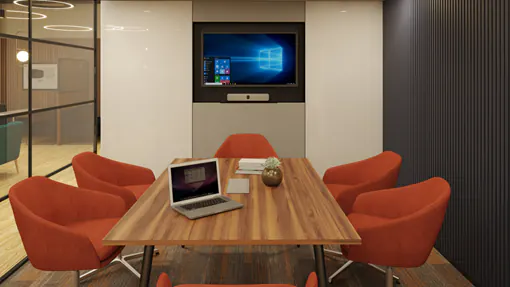 6 Seater Meeting Room in Rajarhat - AWFIS Ecospace Business Park II | GoSpace 4380