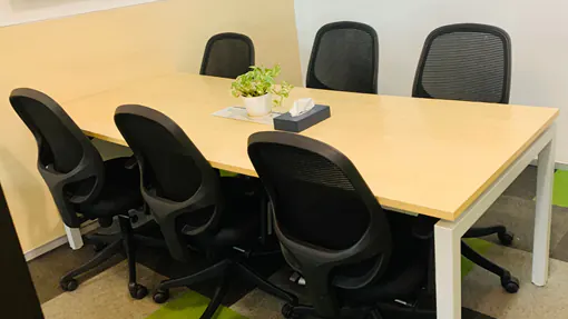 6 Seater Meeting Room in Sector 39 - AWFIS Unitech Cyber Park 2 | GoSpace 8838
