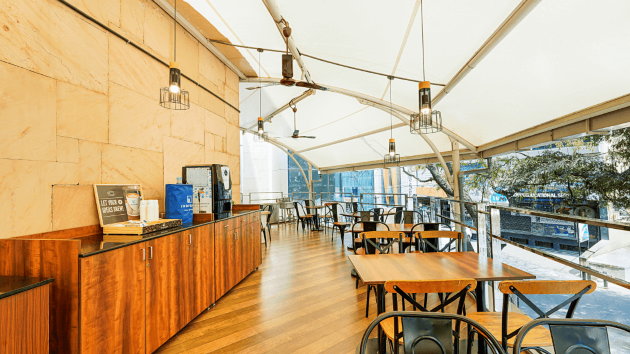 Meeting room at IndiQube Penta, Richmond Town