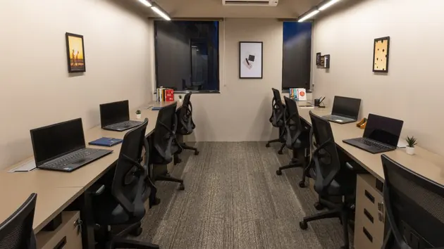 8 Seater Private Cabin in Park Street - Nexus Works | GoOffice 4394