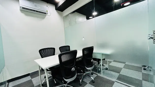 4 Seater Private Cabin in Kharadi - CreateX Coworking space | GoOffice 6307