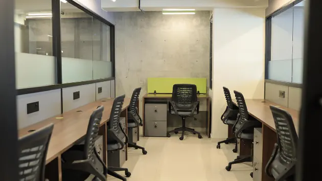 8 Seater Private Cabin in Althan - iKoVerk Coworking Space Althan 1 | GoOffice 23009