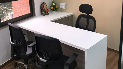 3 Seater Private Cabin in Satellite - Angel Coworking | GoOffice 4252