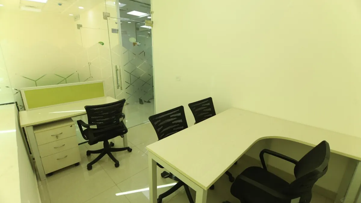 2 Seater Private Cabin in Sector 8 - OfficeBay | GoOffice 8305