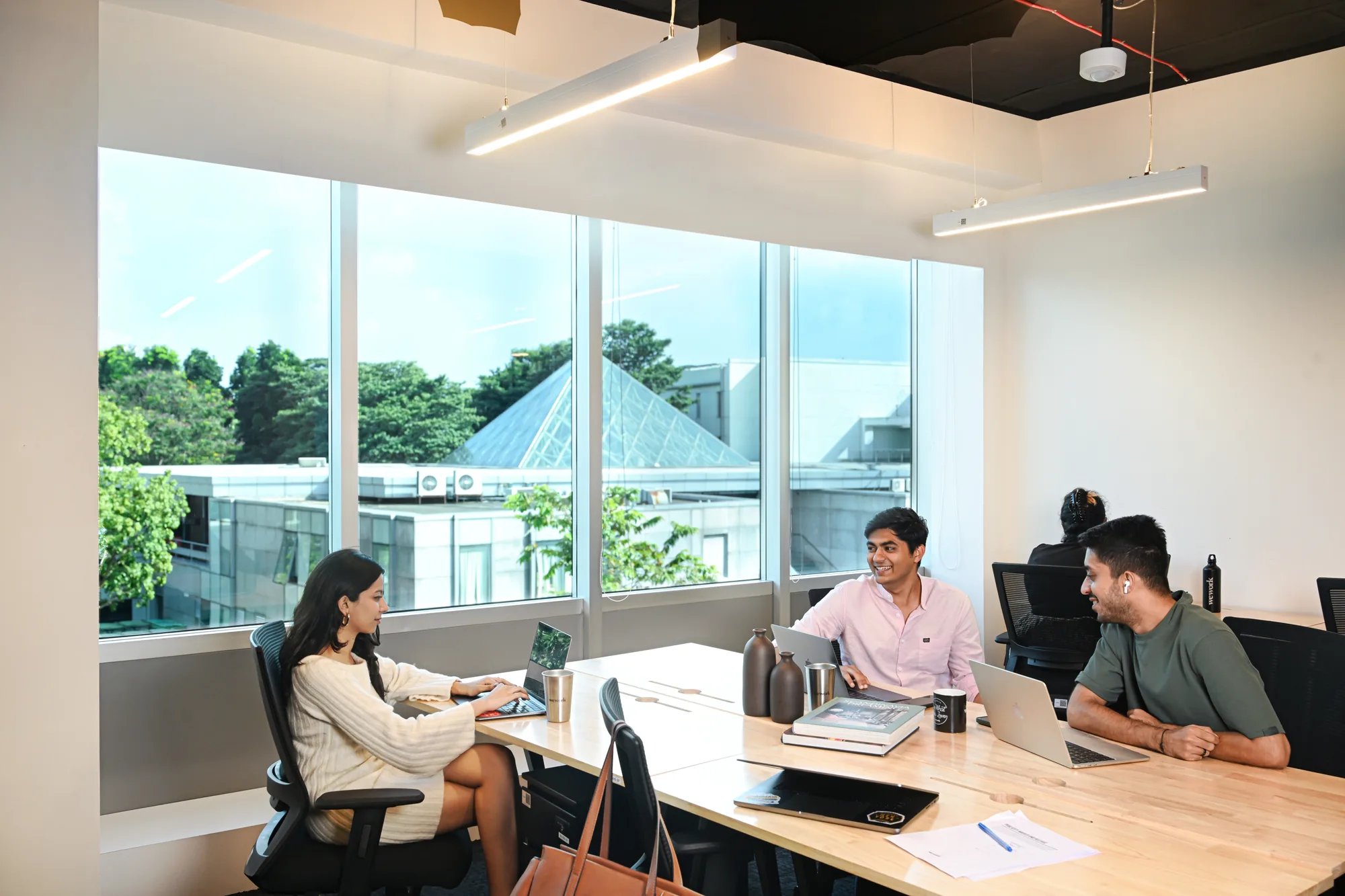 Meeting room at WeWork Princeville, Domlur