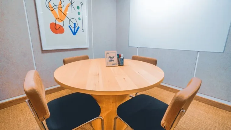 4 Seater Meeting Room in Financial District - WeWork Rajapushpa Summit | GoSpace 40121