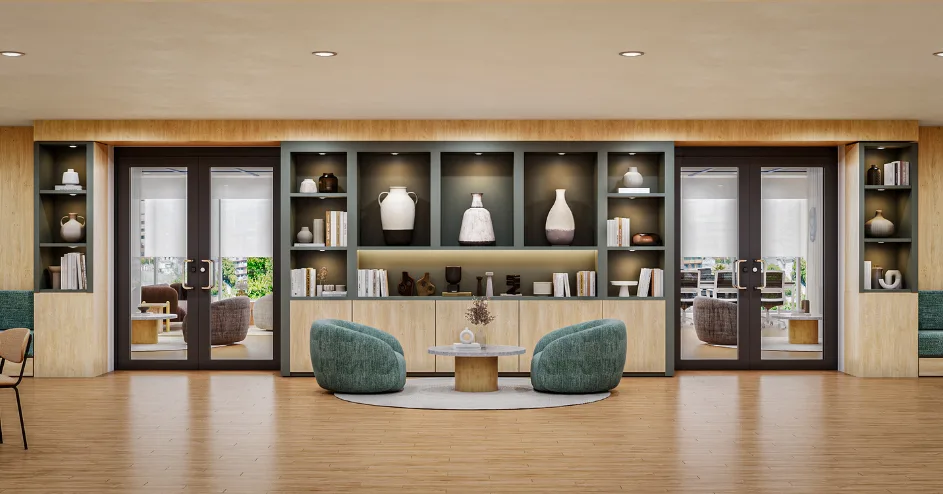 Meeting room at WeWork Phoenix H10, Hitec City