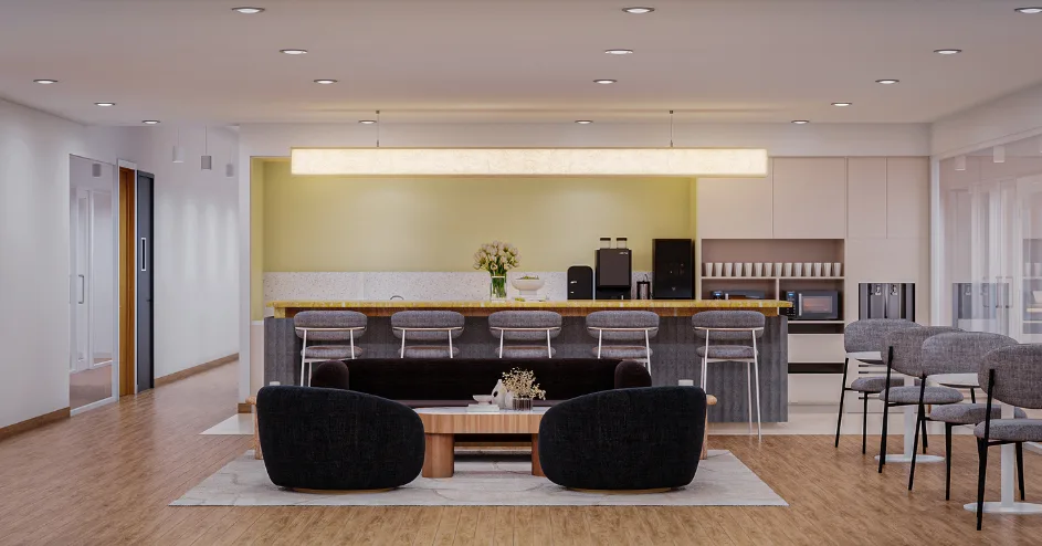Meeting room at WeWork Phoenix H10, Hitec City