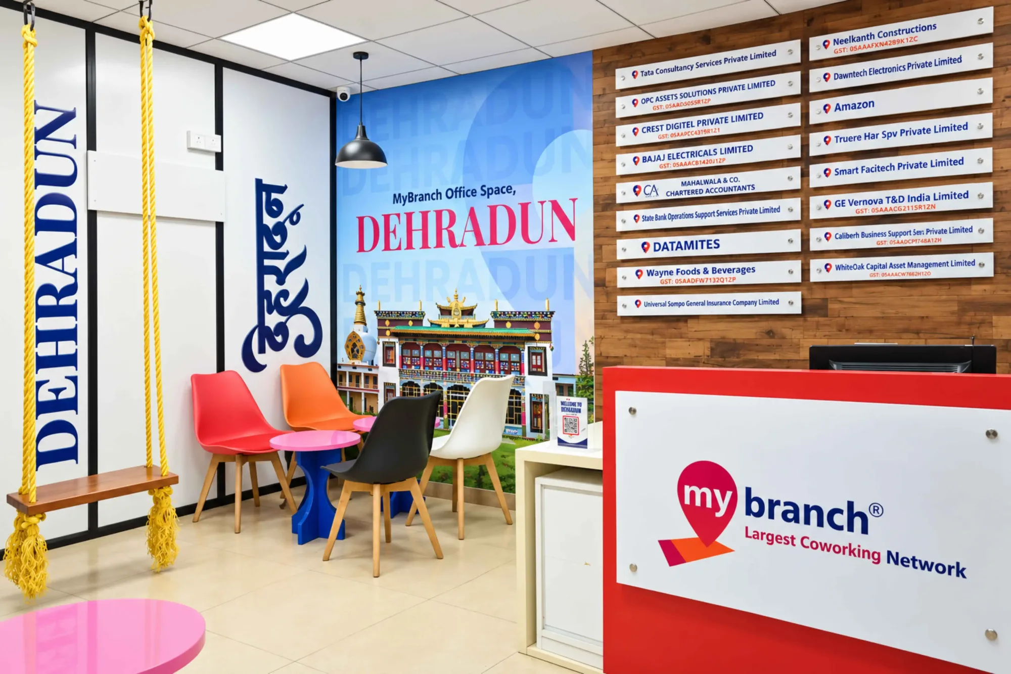 Dedicated Desks in Rajpur Road - MyBranch Rajpur Road | GoOffice 40315
